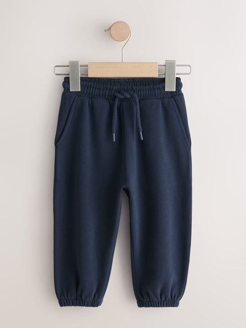 Navy Regular Fit Soft Touch Jersey Joggers (3mths-7yrs) image 1