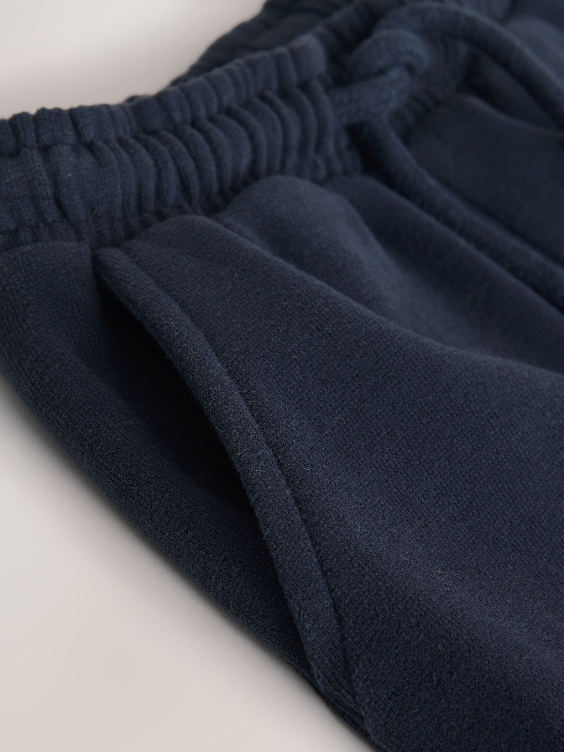 Navy Regular Fit Soft Touch Jersey Joggers (3mths-7yrs) image 3