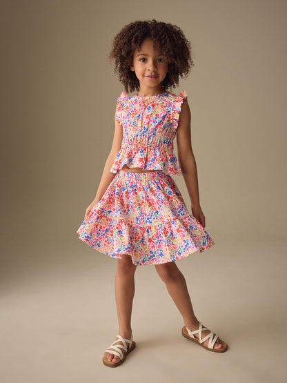 Dsiney Kidz - Bright Ditsy Top And Skirt Set (3-16yrs) image 1