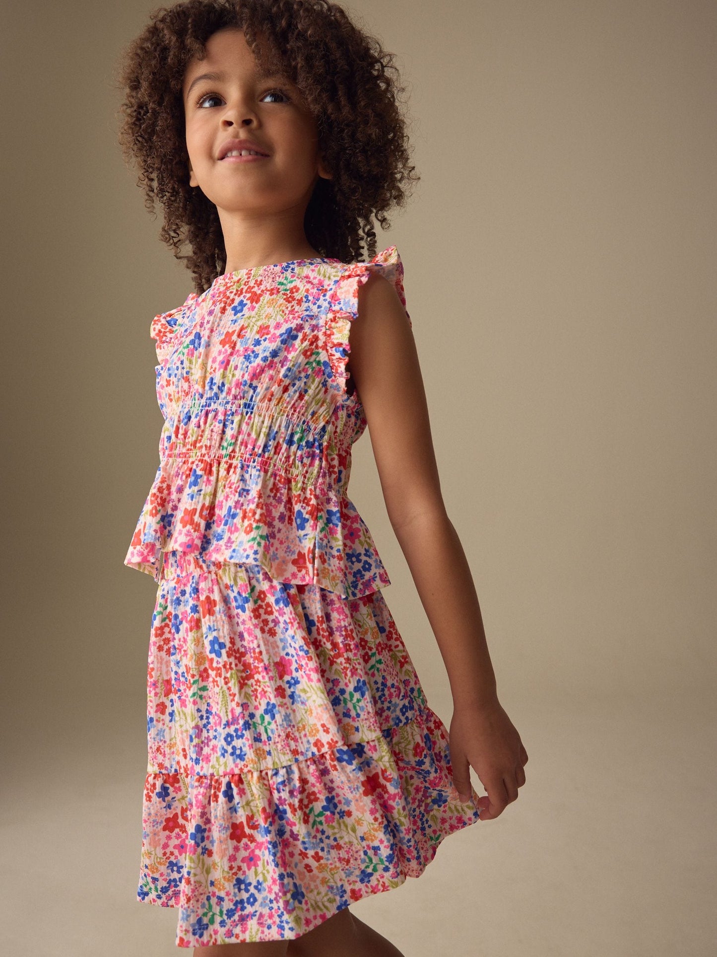 Dsiney Kidz - Bright Ditsy Top And Skirt Set (3-16yrs) image 3