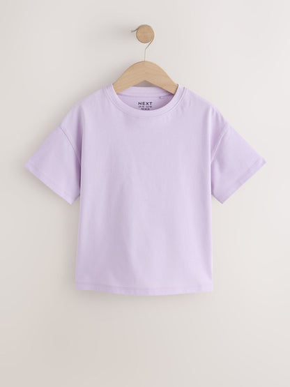 Dsiney Kidz - Lilac 4 Pack Unicorn Sequin T-Shirts (3-16yrs) image 2
