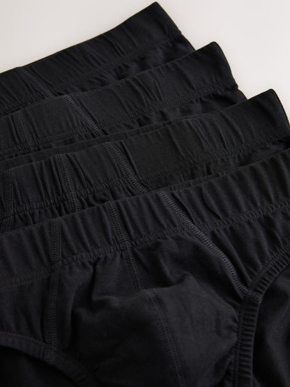 Dsiney Kidz - Black Essentials Cotton Rich Briefs 10 Pack image 4