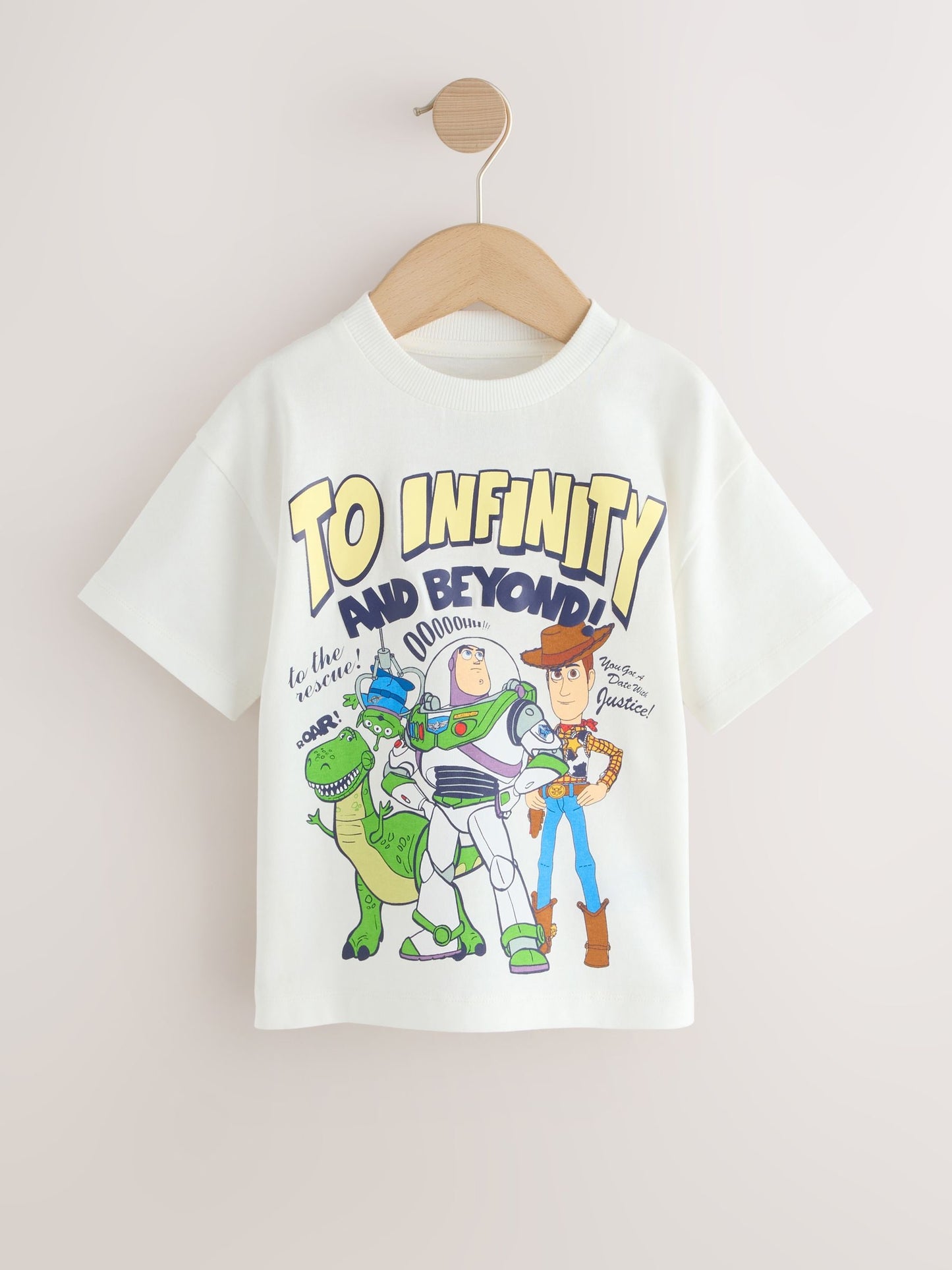 White Toy Story Short Sleeve T-Shirt (3mths-8yrs) image 6