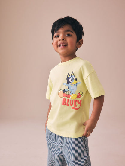 Yellow Bluey Short Sleeve T-Shirt (12mths-7yrs) image 3