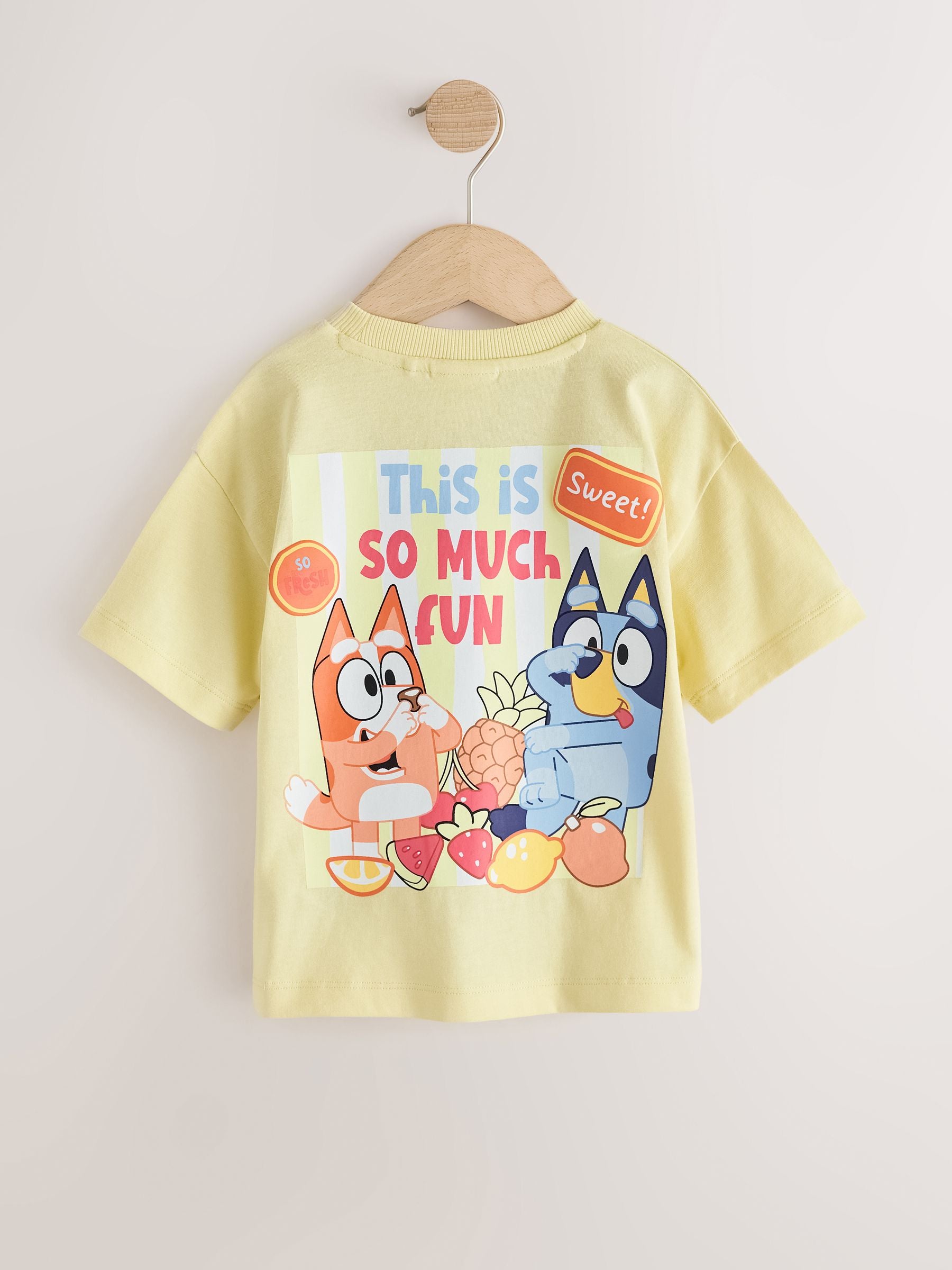 Yellow Bluey Short Sleeve T-Shirt (12mths-7yrs) image 5