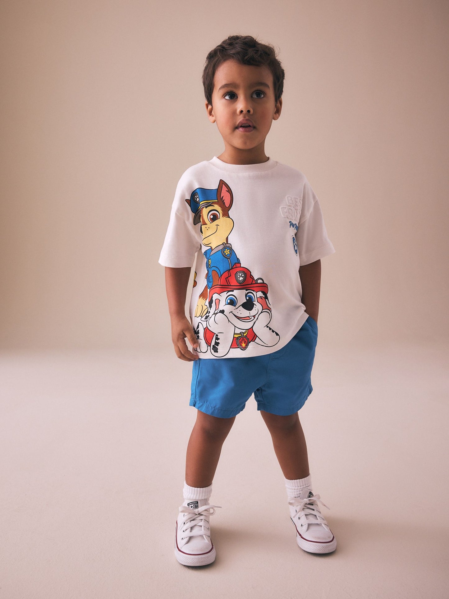 Grey Paw Patrol Short Sleeve T-Shirt (9mths-8yrs) image 2