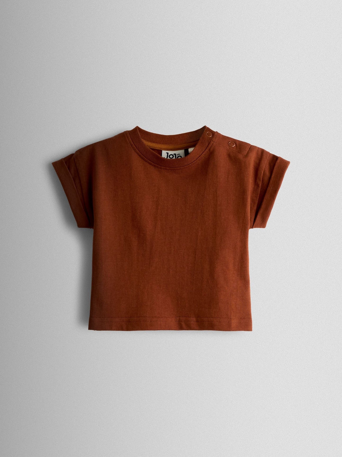 JoJo Maman Bébé Brown 2-Piece Stripe Appliqué Dungarees & T-Shirt Set image 4