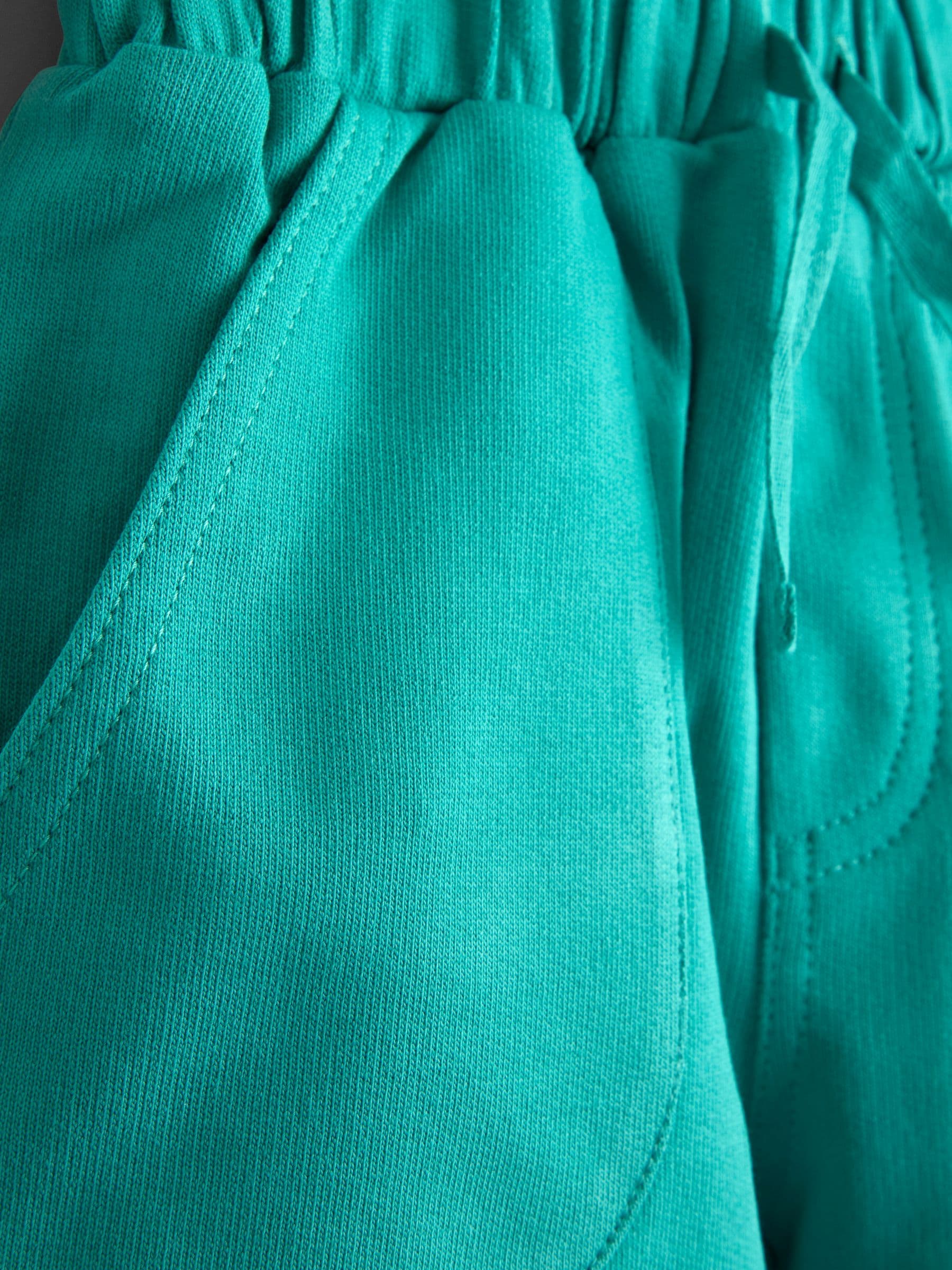 JoJo Maman Bébé Teal Green Crab 2-Piece Pocket T-Shirt & Shorts Set image 8