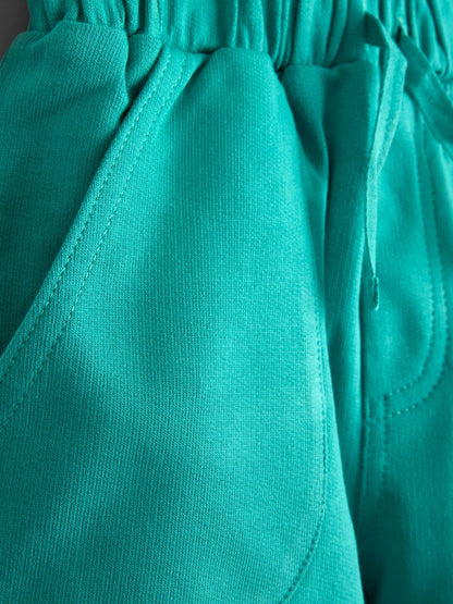 JoJo Maman Bébé Teal Green Crab 2-Piece Pocket T-Shirt & Shorts Set image 8