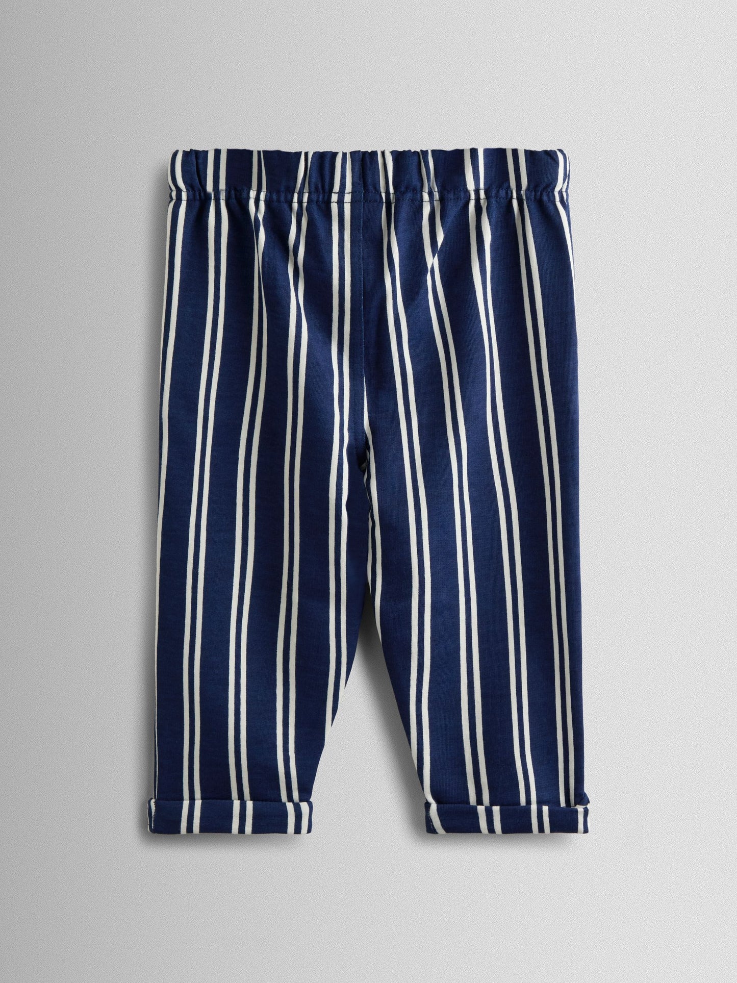 JoJo Maman Bébé Navy Boat 2-Piece T-Shirt & Stripe Trouser Set image 5