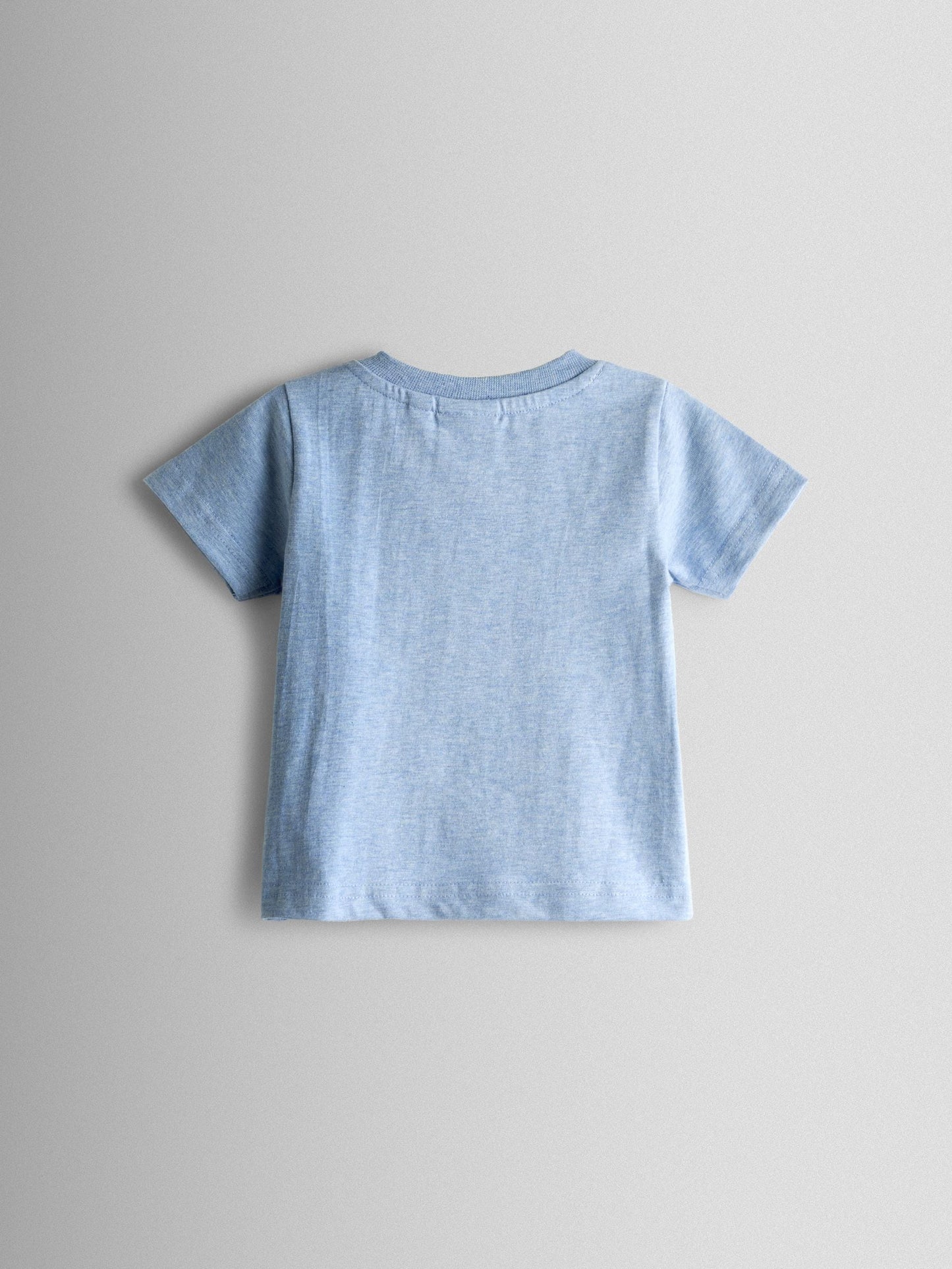 JoJo Maman Bébé Blue Boat 2-Piece Appliqué Dungarees & T-Shirt Set image 3
