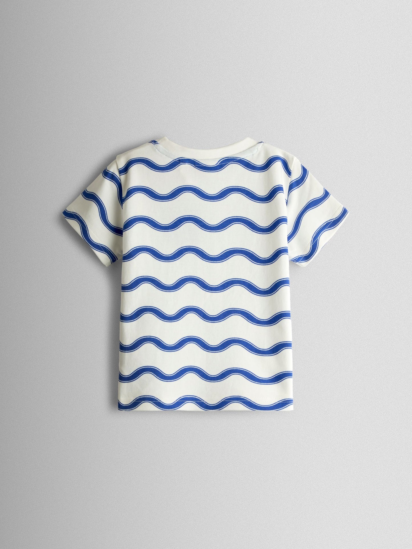 JoJo Maman Bébé Blue Boat 2-Piece Pocket T-Shirt & Shorts Set image 3