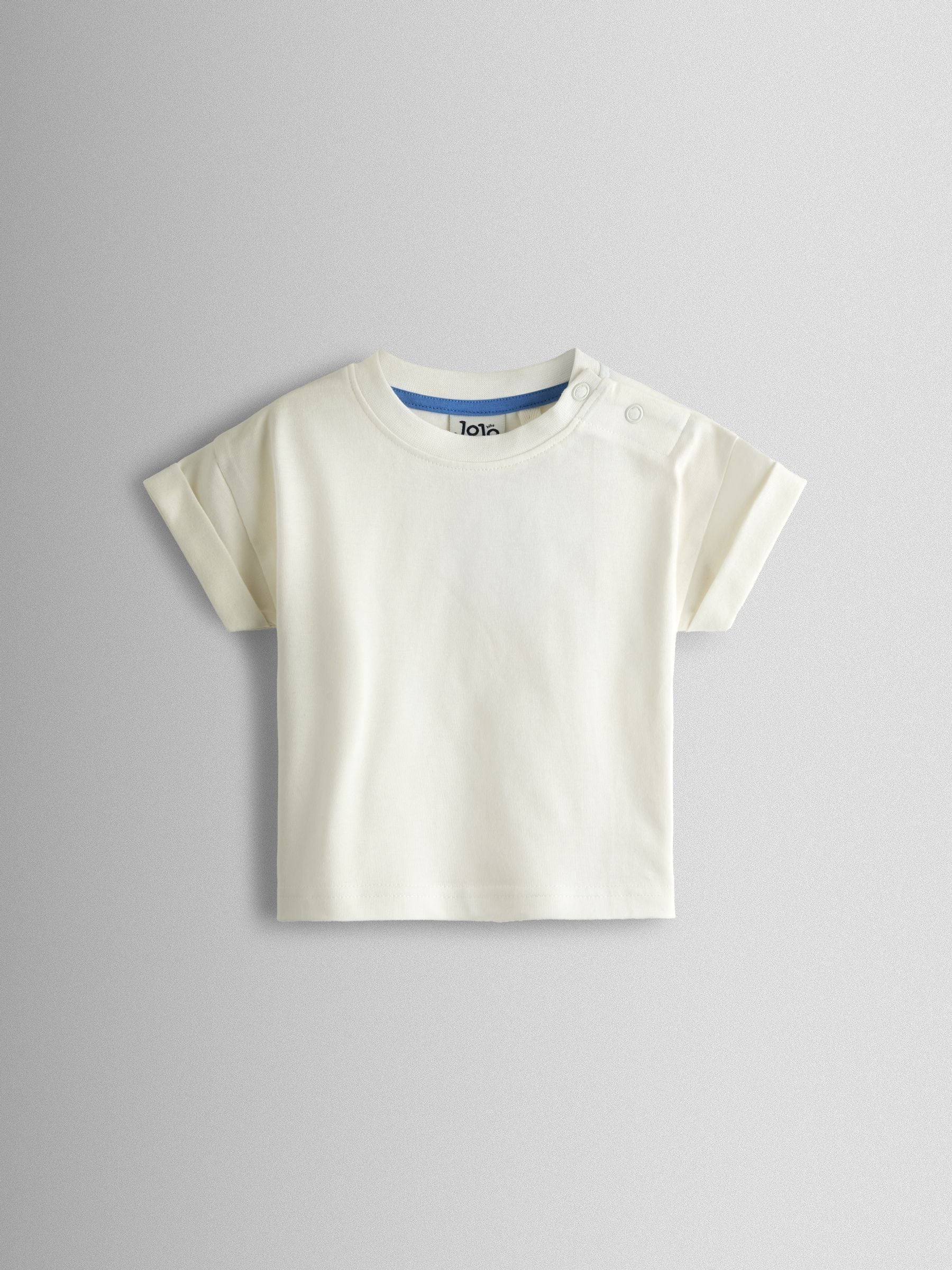 JoJo Maman Bébé Blue Boat 2-Piece Appliqué Stripe Dungarees & T-Shirt Set image 2