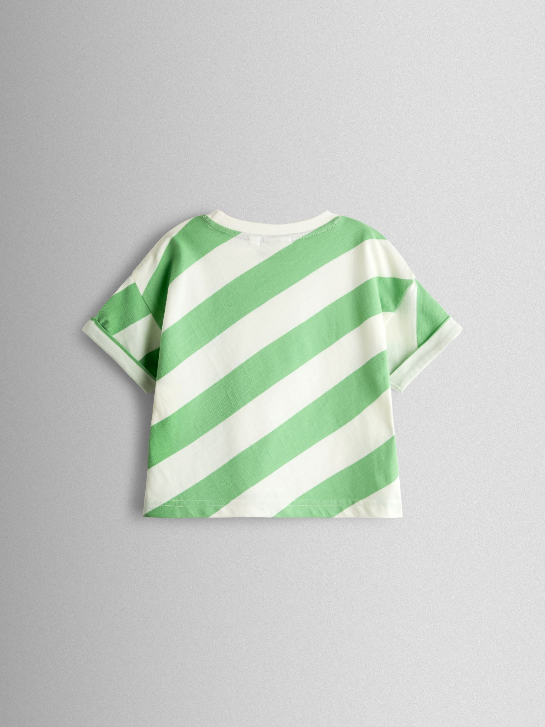 JoJo Maman Bébé Green Dino 2-Piece T-Shirt & Shorts Set image 3