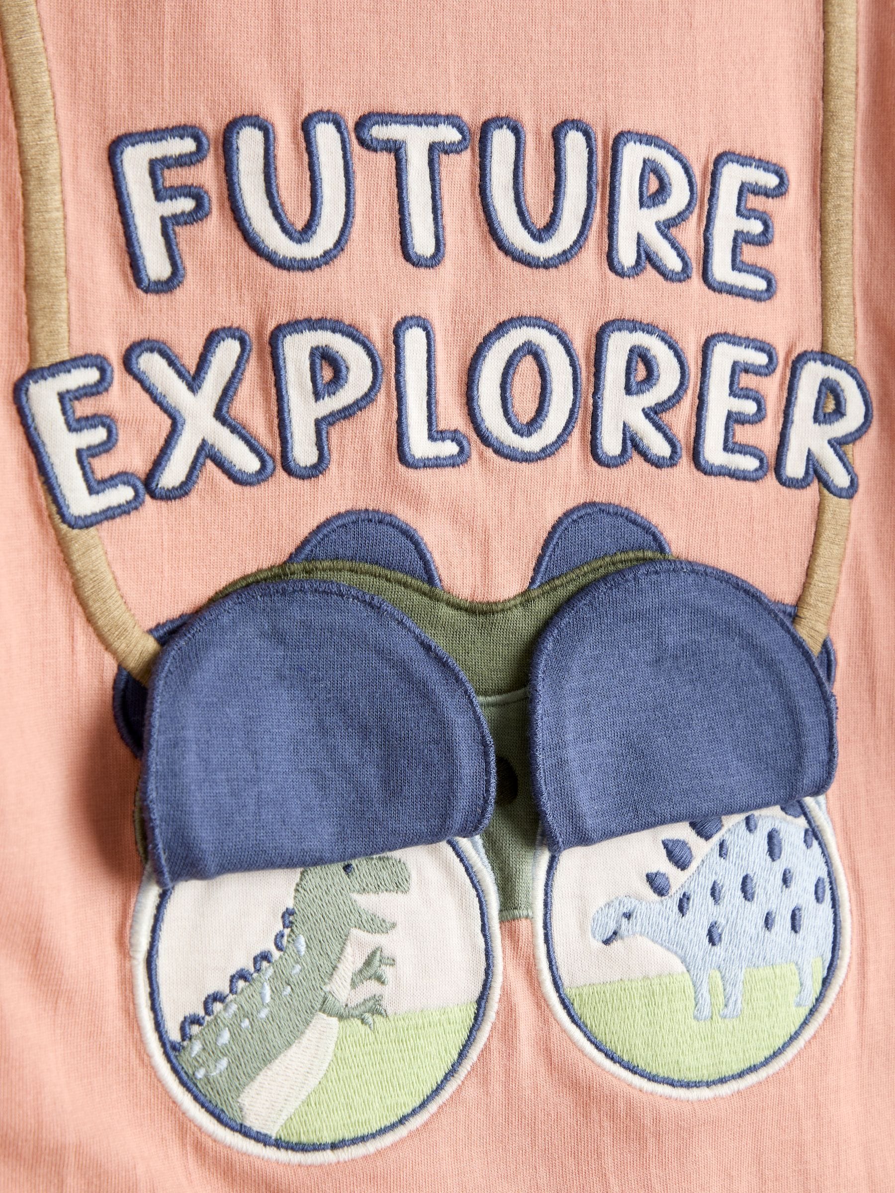 Dsiney Kidz - JoJo Maman Bébé Coral Explorer Interactive Appliqué T-Shirt image 3