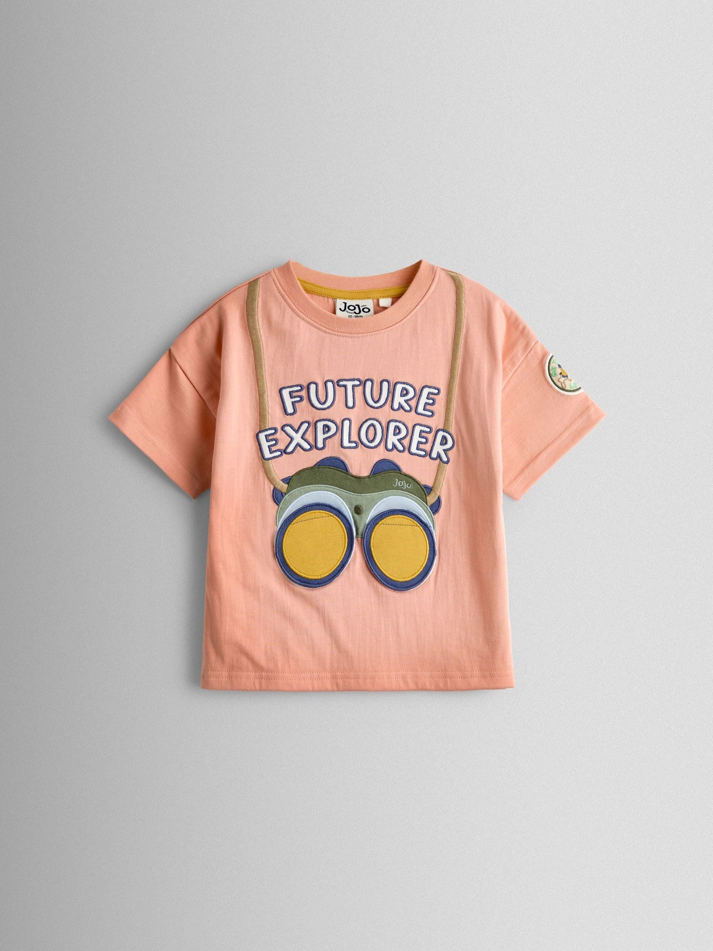 Dsiney Kidz - JoJo Maman Bébé Coral Explorer Interactive Appliqué T-Shirt image 1