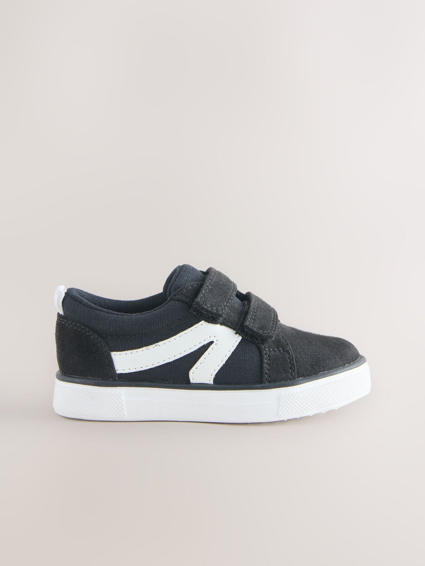 Black First Walker Touch Fastening Trainers image 4
