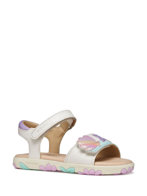 Geox White J Sandal Haiti image 1