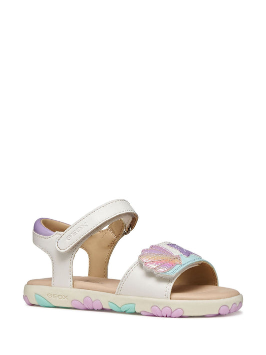 Geox White J Sandal Haiti image 1