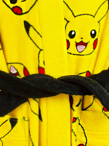 Dsiney Kidz - Vanilla Underground Yellow Pokemon Pikachu Bath Robe image 2