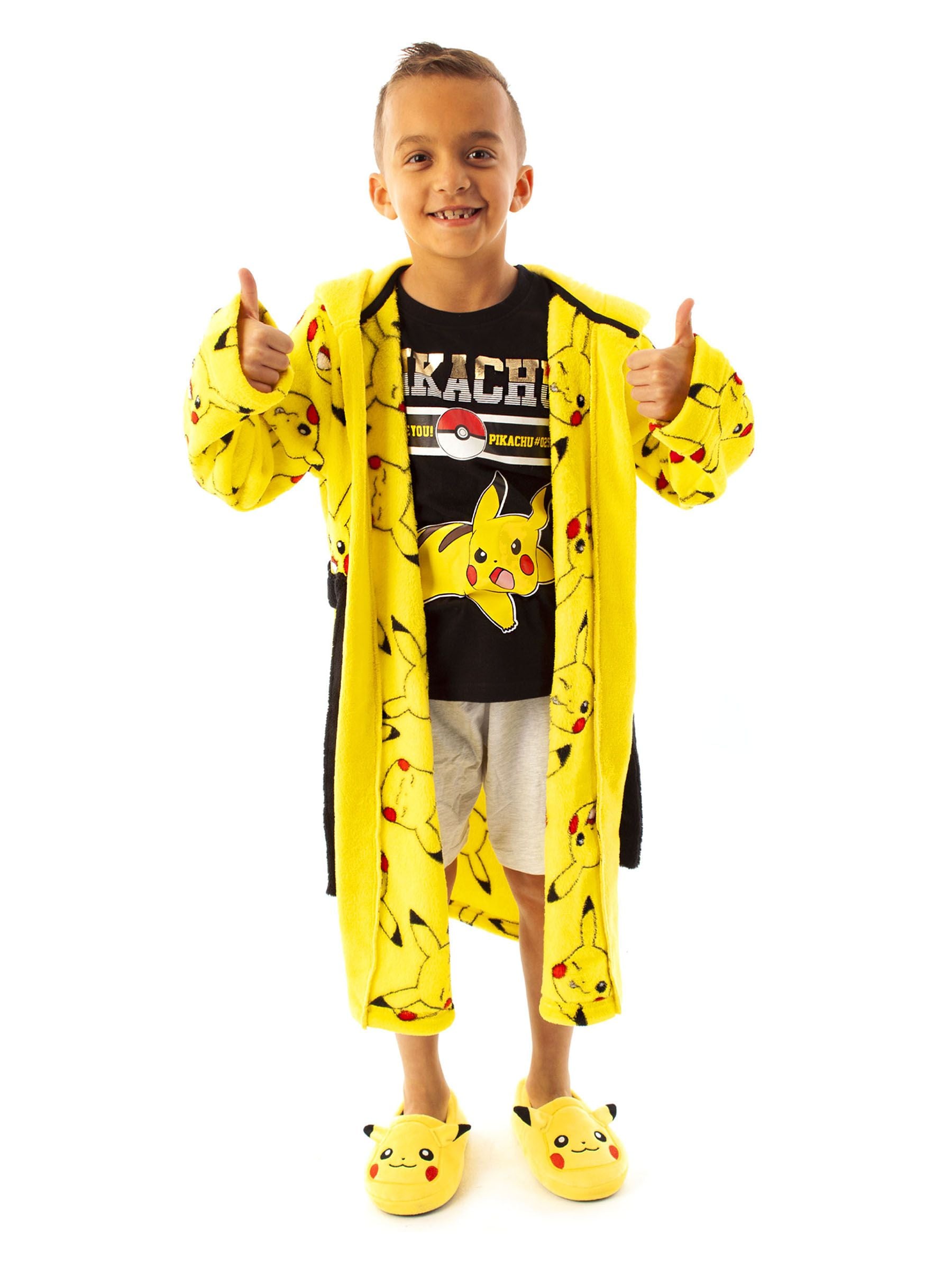Dsiney Kidz - Vanilla Underground Yellow Pokemon Pikachu Bath Robe image 6