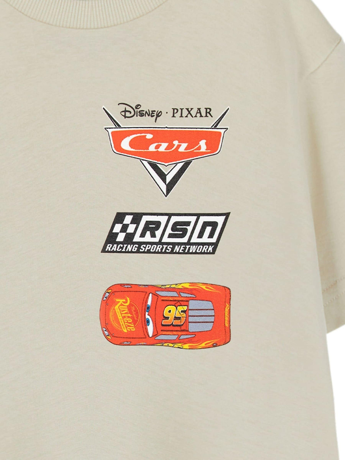 Dsiney Kidz - Vanilla Underground Brown Disney Pixar Cars Short Sleeved T-Shirt image 4