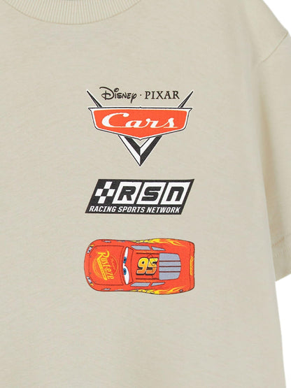 Dsiney Kidz - Vanilla Underground Brown Disney Pixar Cars Short Sleeved T-Shirt image 4