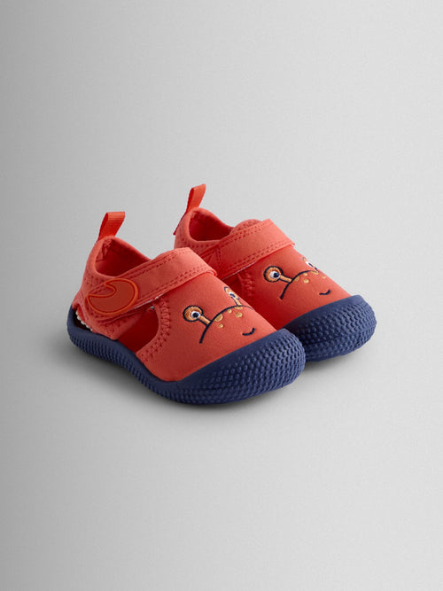 Dsiney Kidz - JoJo Maman Bébé Orange Crab Swim Sandals image 1