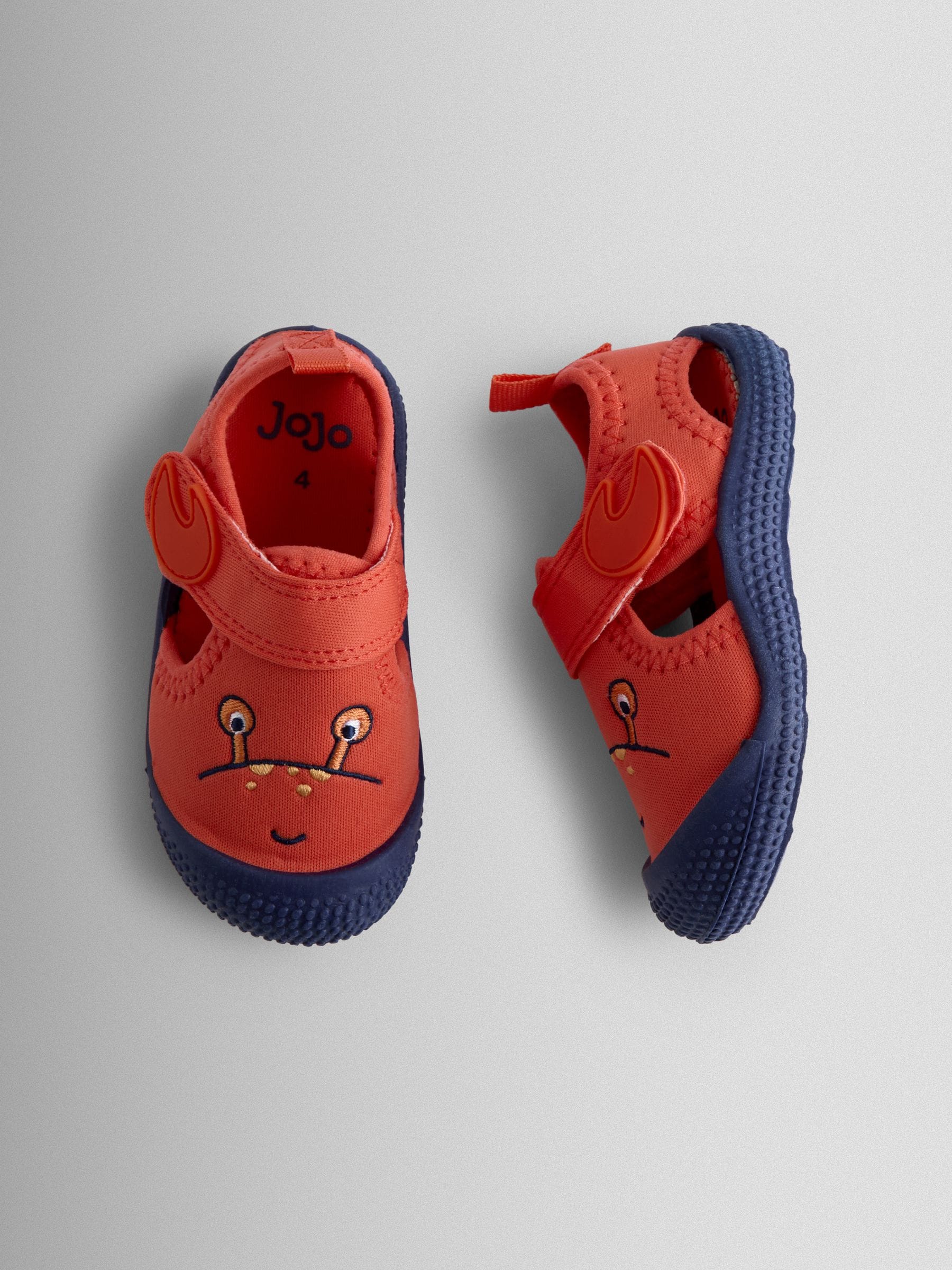 JoJo Maman Bébé Orange Crab Swim Sandals image 3