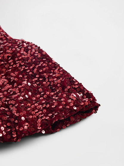 Dsiney Kidz - Gap Red Sequin Bubble Top (4-13yrs) image 5