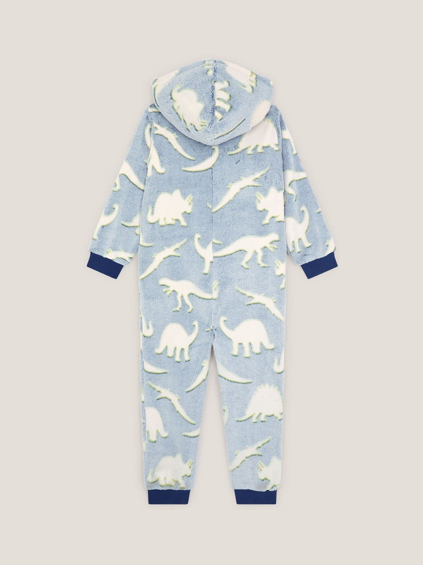 Monsoon Blue Glow In The Dark Dinosaur Onesie image 2