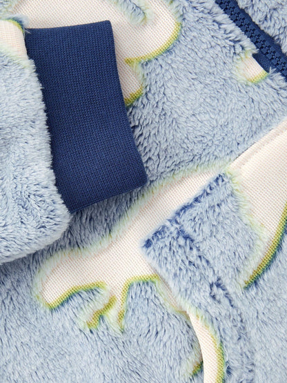 Monsoon Blue Glow In The Dark Dinosaur Onesie image 3