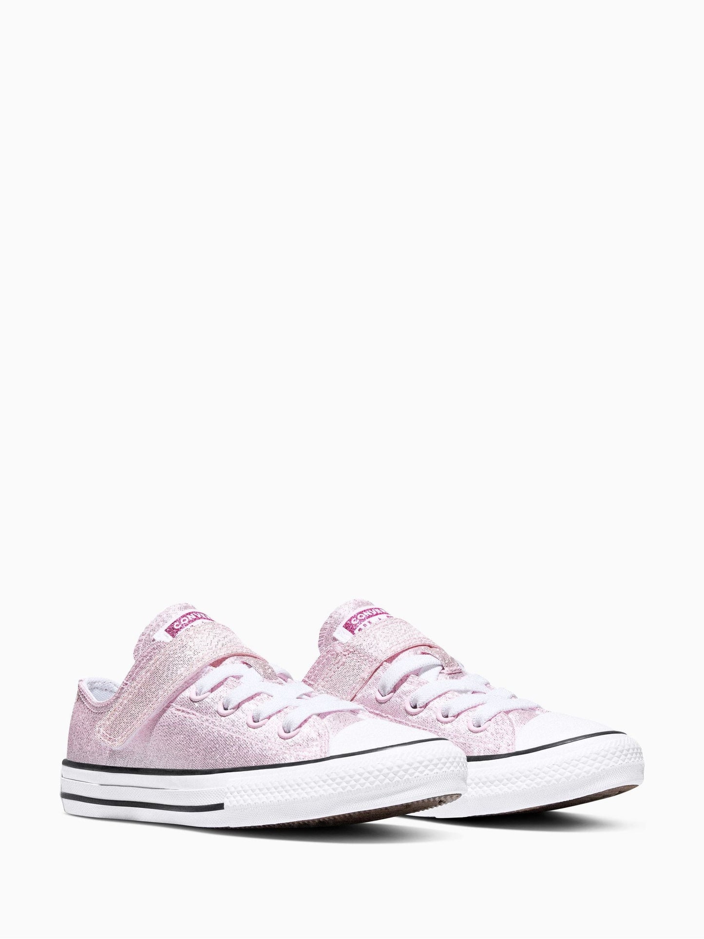 Converse Pink Chuck Taylor Easy On Shine Low Trainers image 3