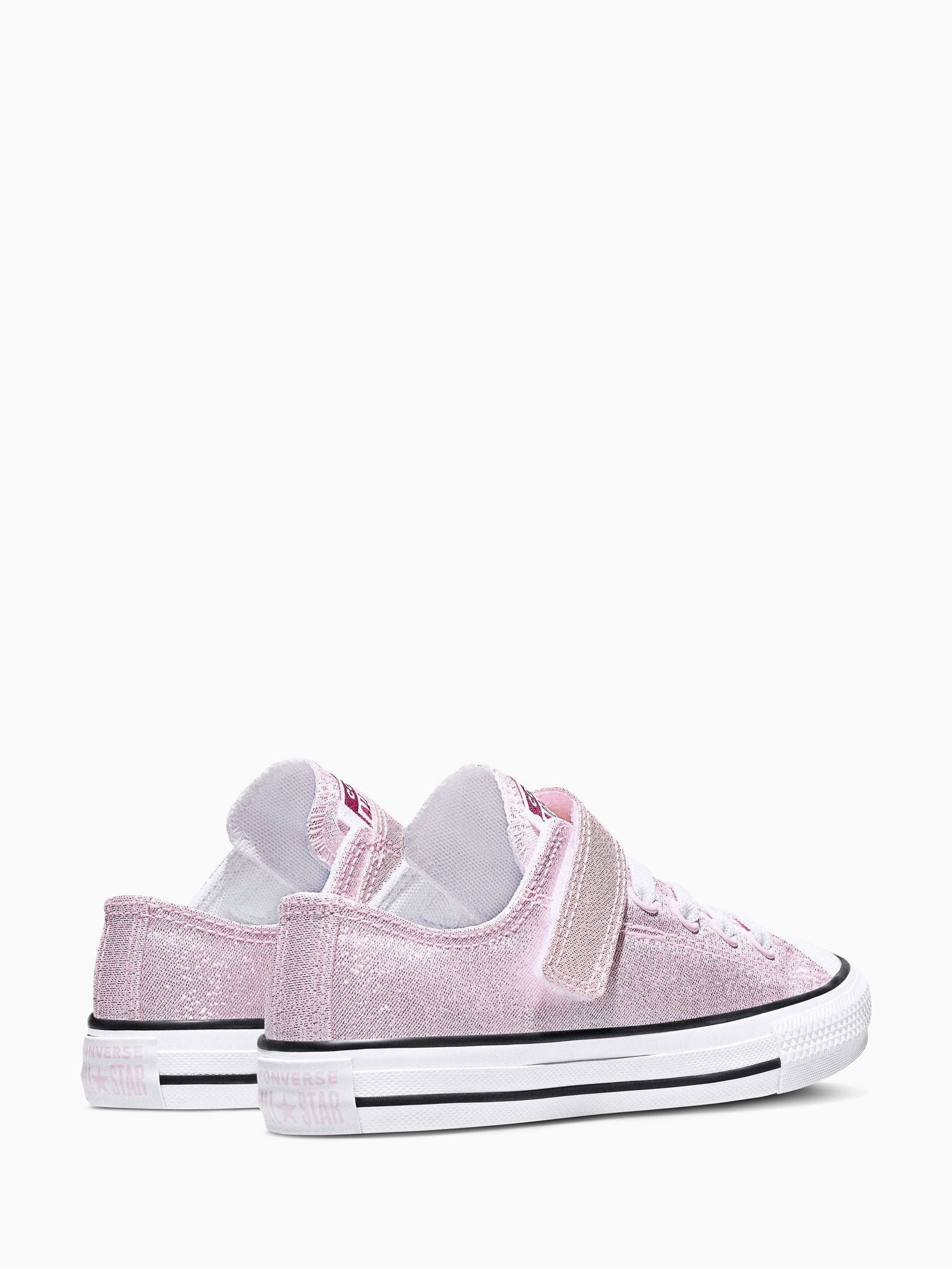 Converse Pink Chuck Taylor Easy On Shine Low Trainers image 4
