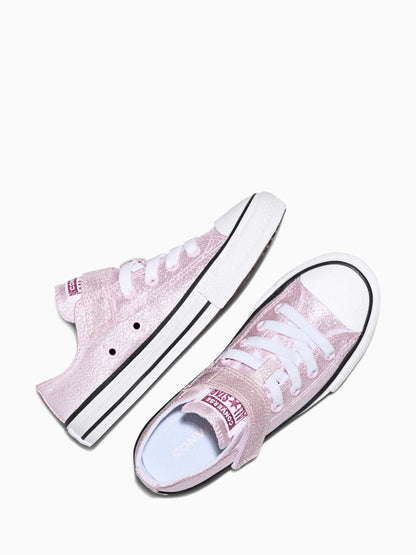 Converse Pink Chuck Taylor Easy On Shine Low Trainers image 5