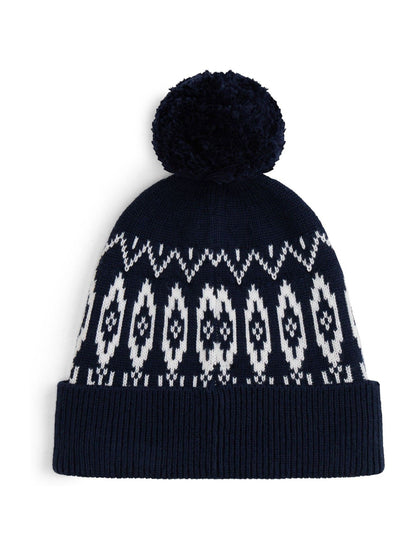 Tommy Hilfiger Blue Kids Fairisle Beanie - image 2