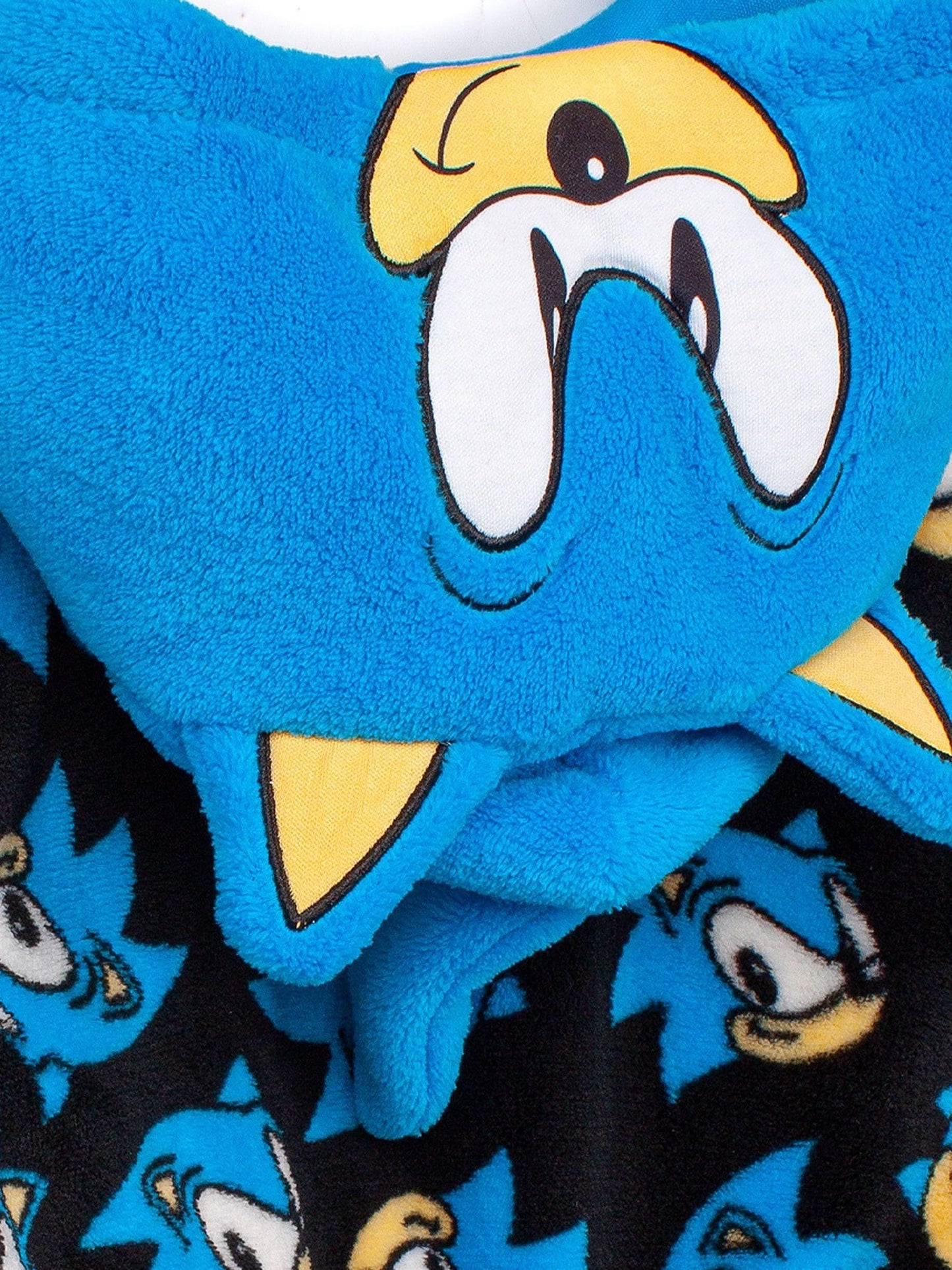 Dsiney Kidz - Vanilla Underground Blue Sonic the Hedgehog Bathrobe image 4