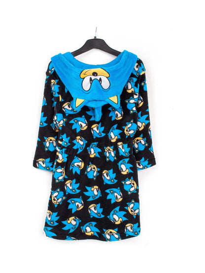Dsiney Kidz - Vanilla Underground Blue Sonic the Hedgehog Bathrobe image 5