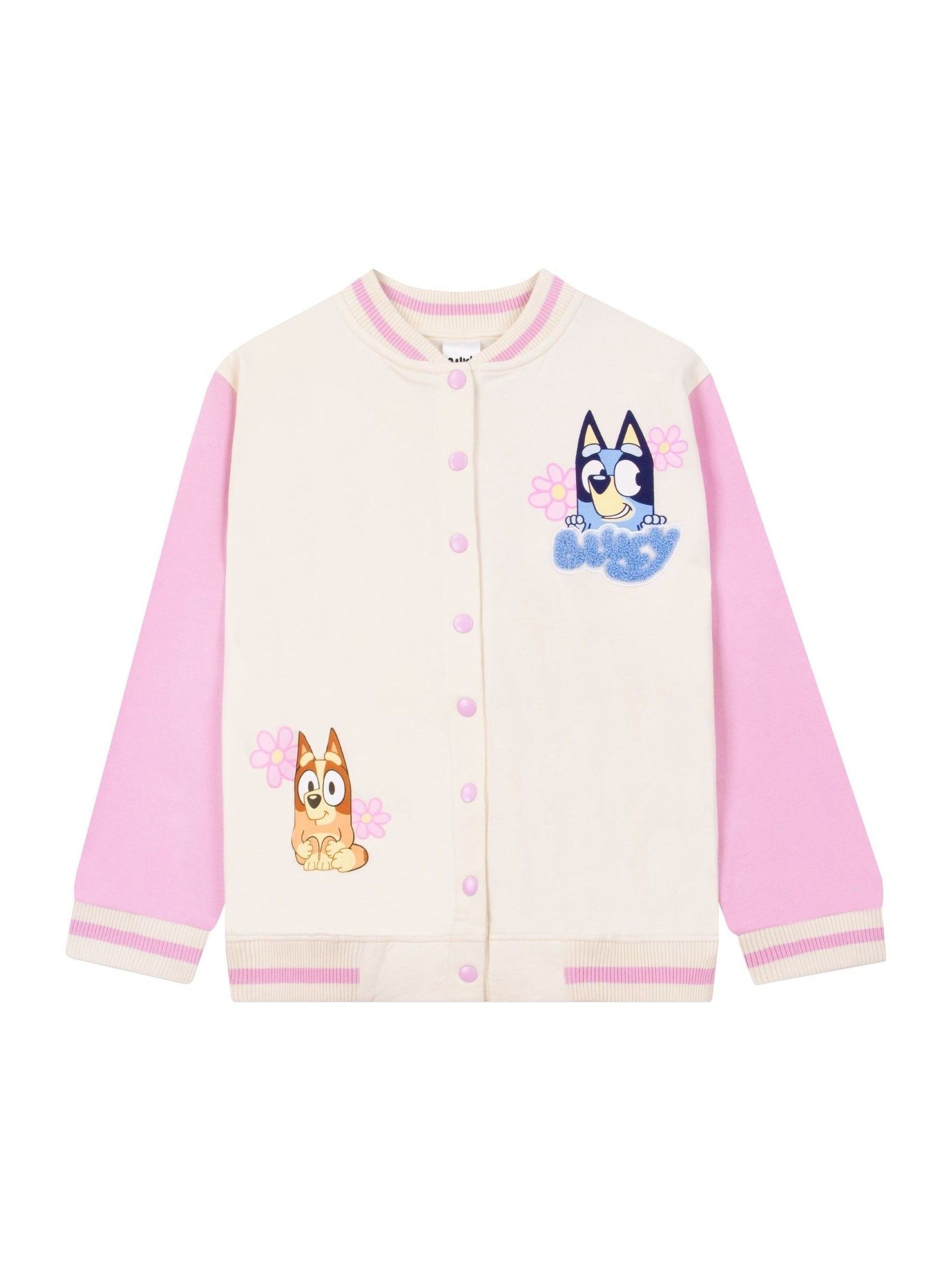Dsiney Kidz - Character Pink Bluey And Bingo Girls Bomber Jacket image 7