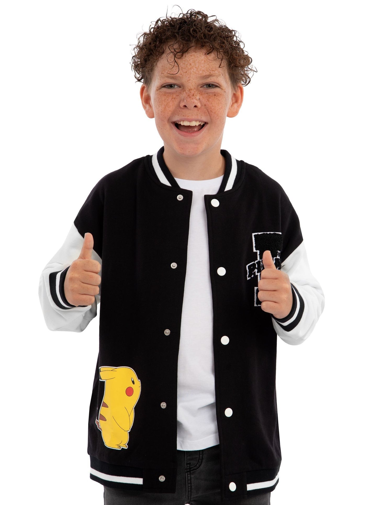 Dsiney Kidz - Character Black Pokemon Bomber Jacket image 1