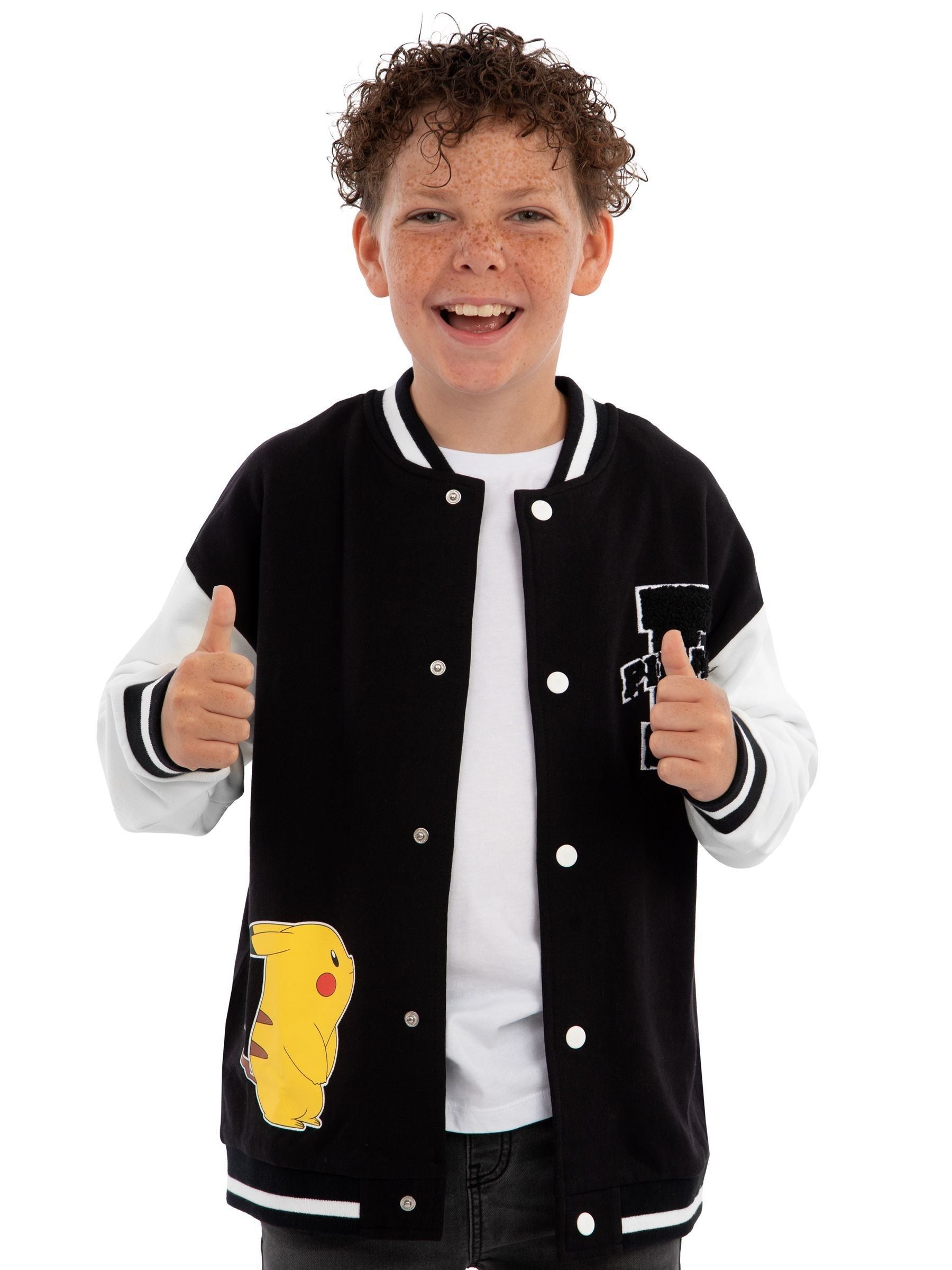 Dsiney Kidz - Character Black Pokemon Bomber Jacket image 1