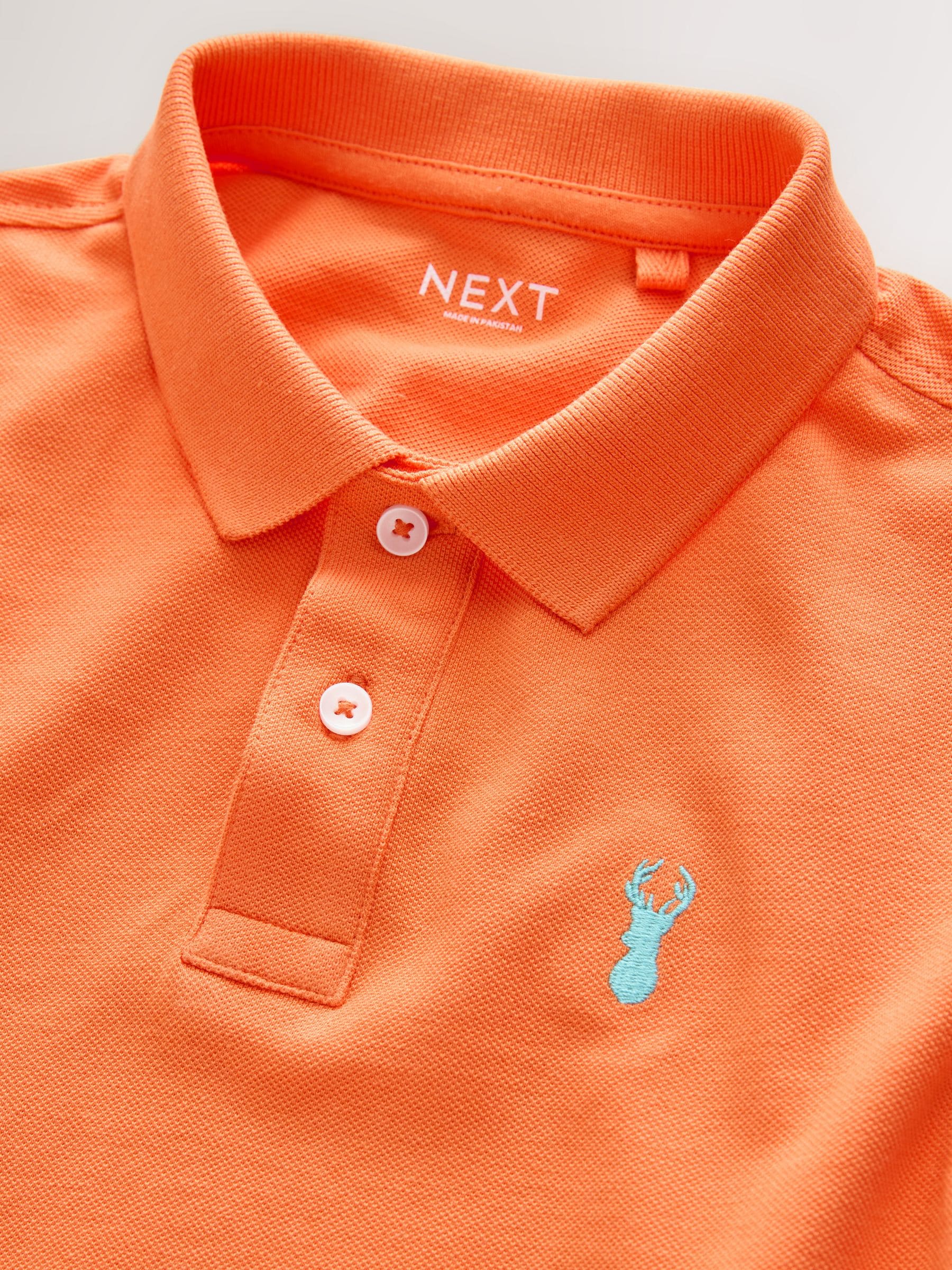 Dsiney Kidz - Stag Orange Short Sleeve Polo Shirt (3-16yrs) image 3