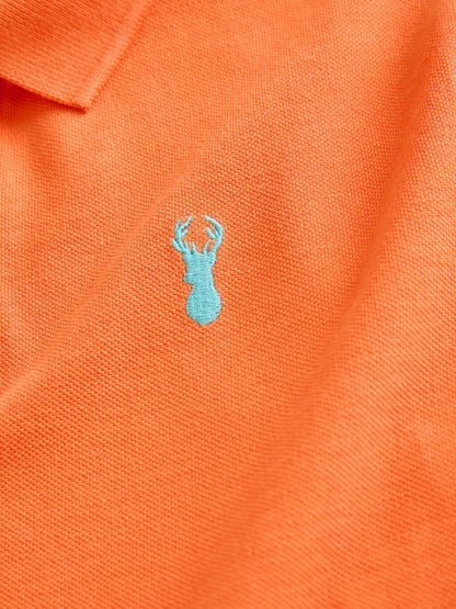 Dsiney Kidz - Stag Orange Short Sleeve Polo Shirt (3-16yrs) image 4