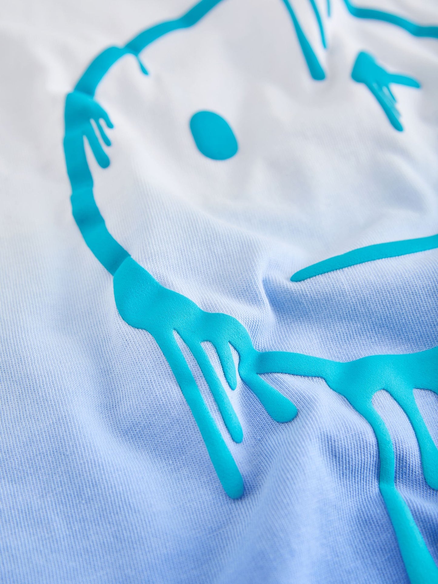 Dsiney Kidz - Blue/White Dip Dye Short Sleeve Graphic T-Shirt (3-16yrs) image 7