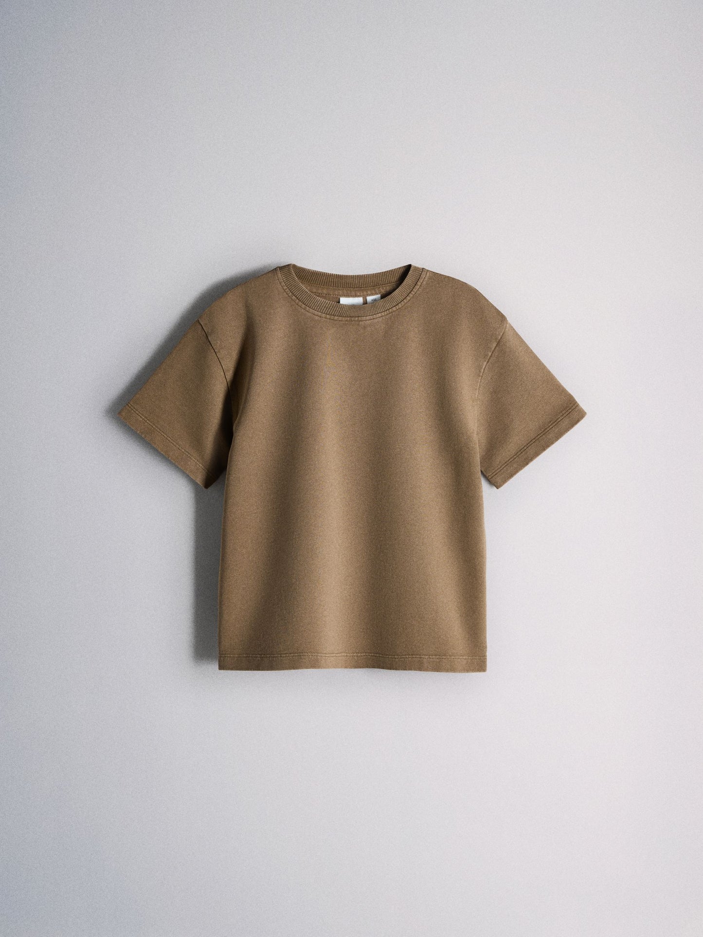 Dsiney Kidz - The Set 2 Pack Jersey Cotton Washed Oversized T-Shirt and Shorts Set Blue/Brown image 4