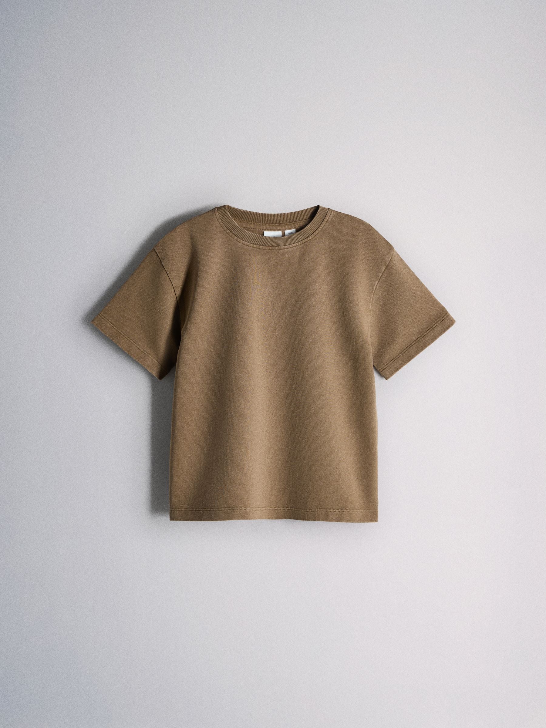 Dsiney Kidz - The Set 2 Pack Jersey Cotton Washed Oversized T-Shirt and Shorts Set Blue/Brown image 4