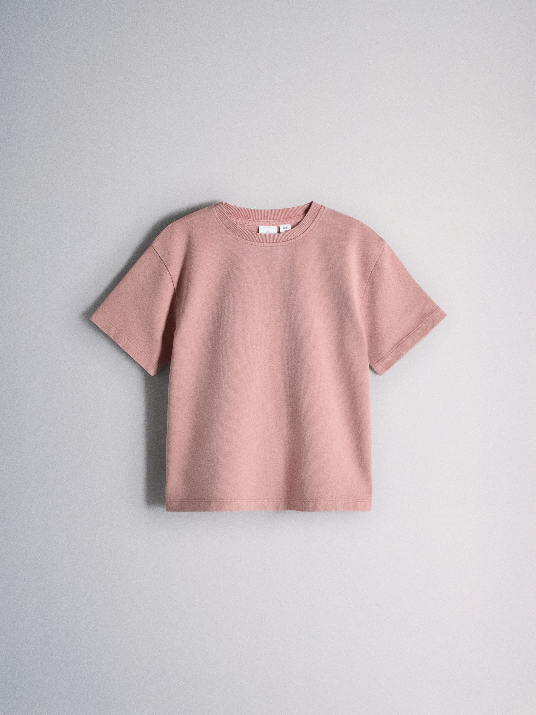 Dsiney Kidz - The Set 2 Pack Jersey Cotton Washed Oversized T-Shirt and Shorts Set Pink/Brown image 6