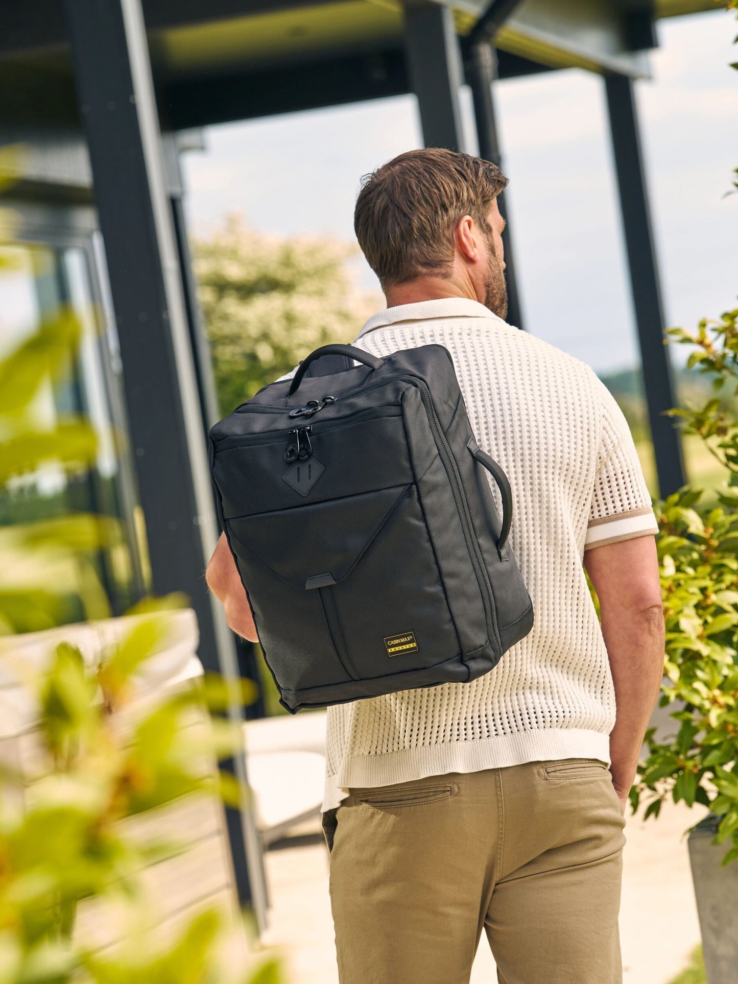 Cabin Max Black Equator Underseat Backpack image 1