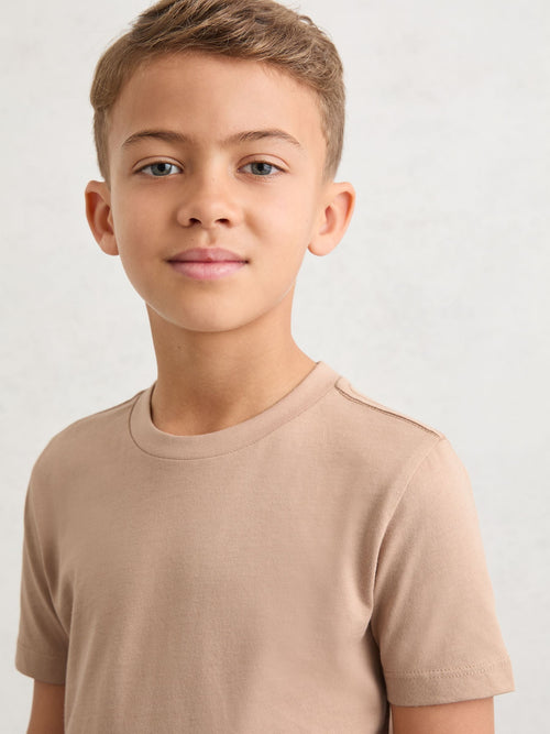 Reiss Stone Bless 9-13 yrs Cotton Crew-Neck T-Shirt image 1