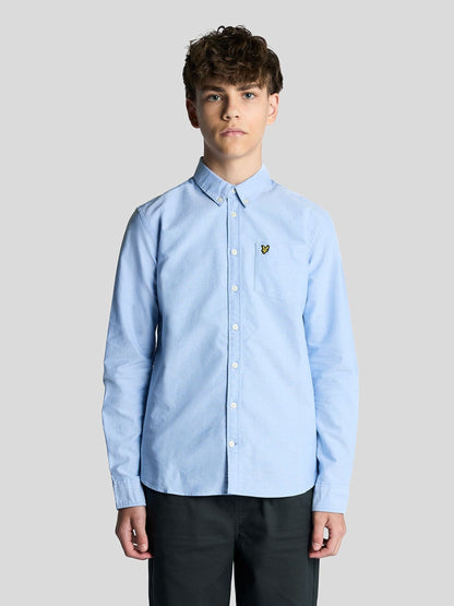 Dsiney Kidz - Lyle & Scott Light Blue Oxford Shirt image 1
